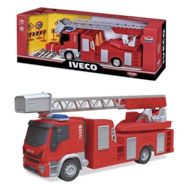 Imagem de Brinquedo Caminhão Usual Plastic Bombeiro Iveco Tecto 1 unidade