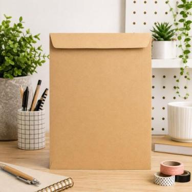 Imagem de Caixa com 250 Envelopes 260x360mm - Parda - REIART