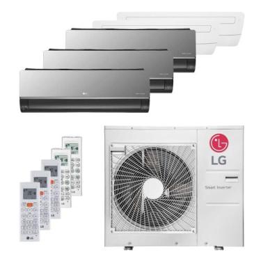 Imagem de Ar-Condicionado Multi Split Inverter 48000 BTUs LG Quente e Frio 220V 