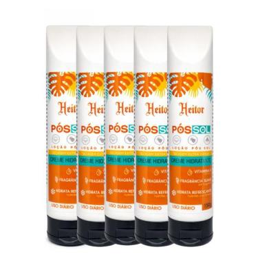 Imagem de Kit 5 Creme Pós-Sol Heitor Hidratação Intensa Verão 150g