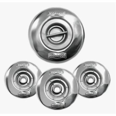 Imagem de Kit 1 Dispositivo Aspiração E 3 Retorno Pratic Inox Sodramar