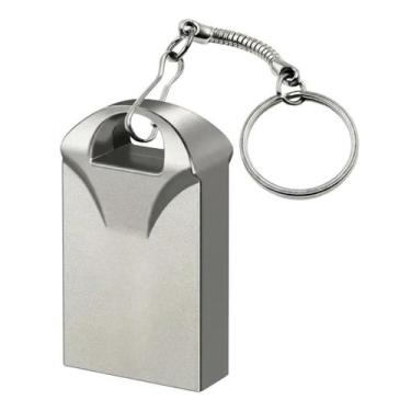 Imagem de PenDrive 64GB Mini USB 2.0 Chaveiro Metálico Compacto - Dexin