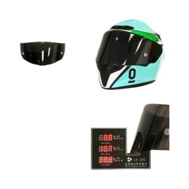 Imagem de Visor De Capacete De Motocicleta KYT TT COURSE, Protetor De Alta Resis