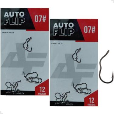 Imagem de Anzol Auto Flip da Albatroz fisgada automática 2 cartelas Tamanho:7 - 