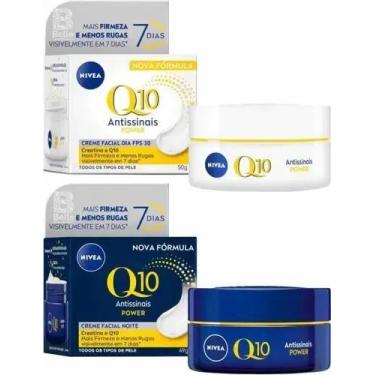 Imagem de Nivea Creme Facial Dia Fps30 E Noite Q10 Power Antissinais N - Congrat