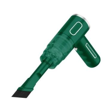 Imagem de Aspirador De Pó Portátil Sem Fio ABS Para Carro, Potente Mini Máquina 