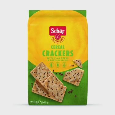 Imagem de Biscoitos de Cereais Crackers Sem Glúten e Sem Lactose Schar 210g