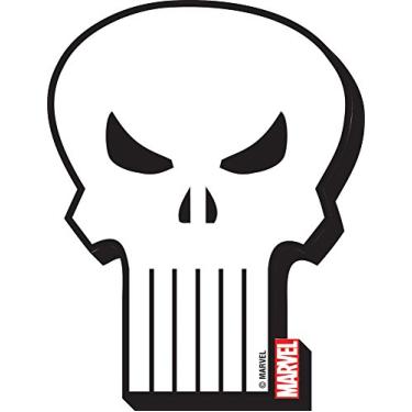 Imagem de AQUARIUS Marvel Punisher – Ímã volumoso para geladeira, armário, quadro branco e sala de jogos, mercadoria e colecionáveis oficialmente licenciados