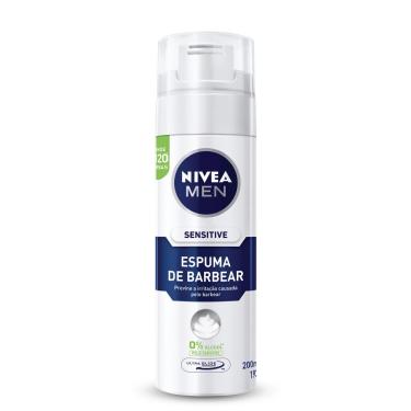 Imagem de Espuma De Barbear Nívea Men Sensitive 193g