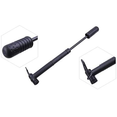 Imagem de Mini Bomba De Ar Pneu Bike Boias Bolas Bico Grosso E Fino
