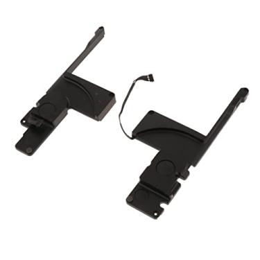 Imagem de SM SunniMix Peças de reposição para reparo de alto-falantes laterais esquerda e direita para MacBook Pro A139
