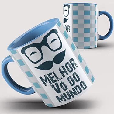 Imagem de Caneca Azul Melhor Vô do Mundo 44ia