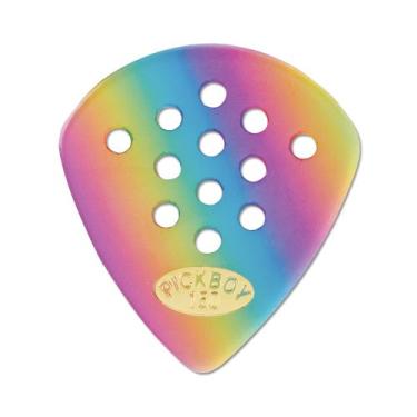 Imagem de Pickboy Pos-a-Grip, Jazz, Rainbow, Celulose, 1,50 mm, 10 palhetas