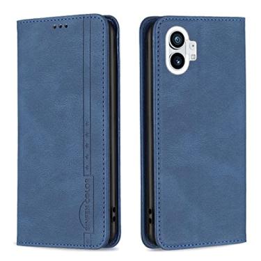 Imagem de For Nothing Phone 1 Magnetic RFID Blocking Anti-Theft Leather Phone Case