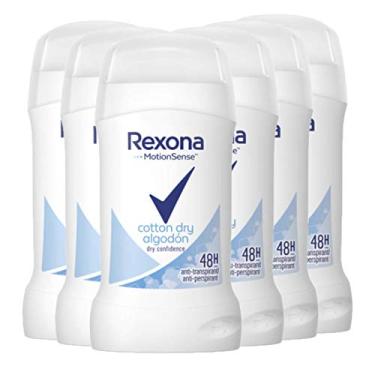 Imagem de Rexona Desodorante feminino de algodão seco em bastão x 40 ml da Rexona