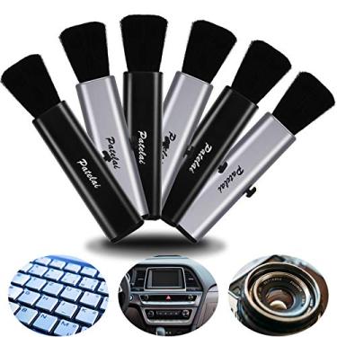 Imagem de Escova de limpeza eletrônica portátil para laptop, 6 peças, escova de limpeza eletrônica, escova de computador para laptops, teclado, celulares, câmeras, produtos digitais, carro, interior, detalhes, itens de casa e escritório