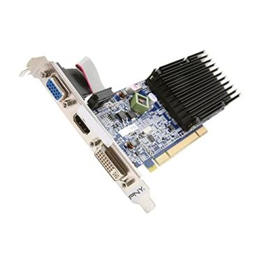 Imagem de PNY Placa gráfica GeForce 8400GS 512MB DDR3 PCI DVI+VGA+HDMI de perfil baixo VCG84512D3SPPB