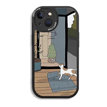 Imagem de Capa de telefone branca para iPhone 14 Pro max TPU macio cobertura total padrão sorridente resistente a quedas para iPhone 11 13 12 Pro Max Mini XS XR 7 8 Plus SE2 capa de telefone (iPhone13 Pro Max,A1)