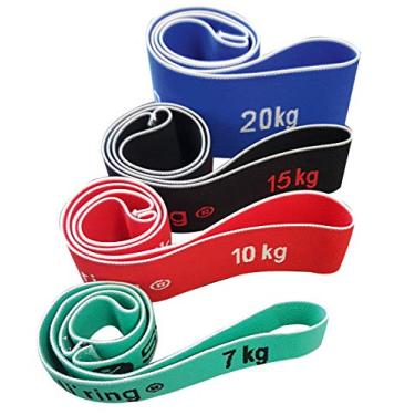 Imagem de Sveltus Elasti'ring Conjunto de 4 (Saquetas) Elásticos Unissex Adultos, Multicoloridos