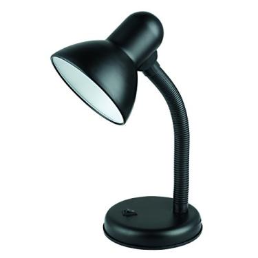 Imagem de Luminaria Mesa E27 Taschibra TLM 04 Preto 40.0 Produzido em plástico com soquete de porcelana