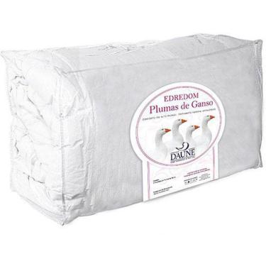 Imagem de Edredom Plumas De Ganso 290X260Cm Daune Antialérgico Branco