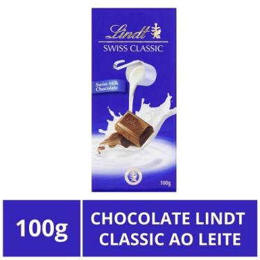 Imagem de Chocolate Lindt Classic, Ao Leite, Barra De 100G