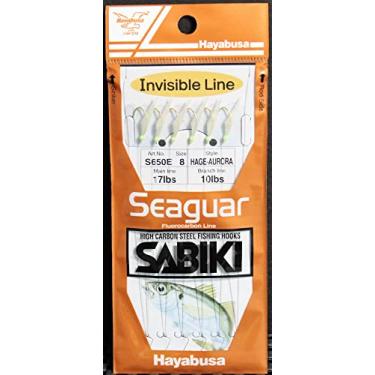Imagem de Hayabusa S-650E-8 Hage Aurora Sabiki Hot Hooks, tamanho 8