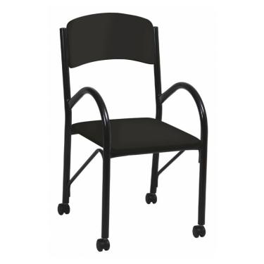 Imagem de Cadeira de Escritório Secretária Lenor Preta