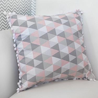 Imagem de Almofada Decorativa Losango, Laura Baby, Rosa