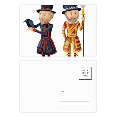 Imagem de Cartão postal Britain UK London Royal Soldiers Conjunto de cartões postais de aniversário