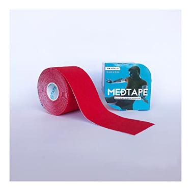 Imagem de Bandagem Elástica Medtape Fita Kinesio - Vermelho