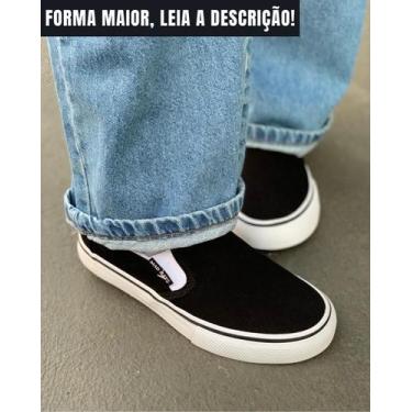 Tênis Mad Rats Slip On Preto/Branco