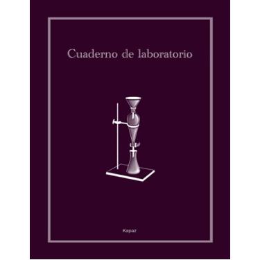 Imagem de Cuaderno de laboratorio de química, libreta cientifica de 60 hojas, 120 páginas, cuadricula, 8,5”x11”, morado, 90g: Notebook journal, cuaderno de ... químico, física, biología, bioquímica