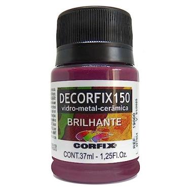 Imagem de Tinta Decorfix 150º Brilhante Corfix 37 ml 437 - Vermelho Escarlate