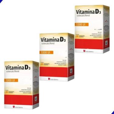 Imagem de Vitamina D 7000 Ui 30 Colecalciferol Saúde Imunidade Validade 01/2025