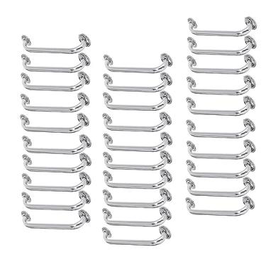 Imagem de Alça de Apoio Inox Barra 50cm Kit 30 Unidades Idoso Acessibilidade Cadeirante Suporte Corrimao Banheiro