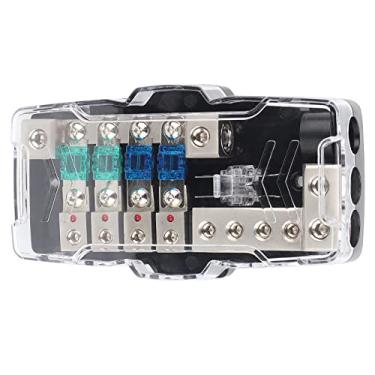 Imagem de Divisor De Energia De 12-24 V DC E Distribuição De Bateria De 2,Caixa De Fusíveis De áudio Para Carro Com LED,2 Em 4 Saídas, Para Suporte De Fusível SUV ATV UTV