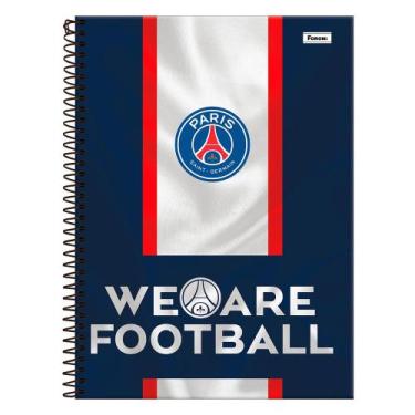 Imagem de Caderno Paris Saint Germain - We Are Football - 240 Folhas - Foroni