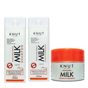 Imagem de Knut Kit Milk Shampoo E Condicionador 250ml + Máscara 300G