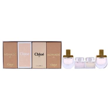 Imagem de Perfume Chloe Nomade Eau de Parfum de 5 ml para mulheres, 4 peças, presente S