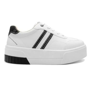 Imagem de Tênis Ramarim Feminino Snk Plataforma Branco 24-84103-cv9 38