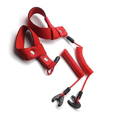 Imagem de ZOOKOTO 2 peças de cordão de segurança universal para todos os gatos árticos jet ski barracuda Daytona Monte Carlo Montego TigerShark TS 640 770 900 1000 1100 0609-427