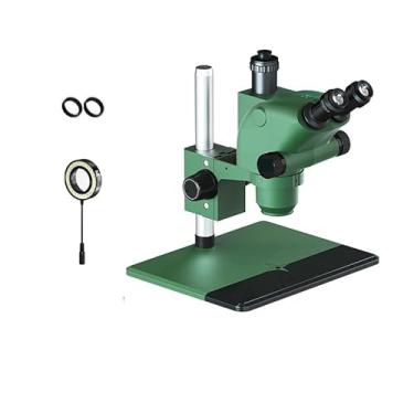 Imagem de Microscópio binóculo de olho triplo de grau industrial para manutenção de componentes eletrônicos