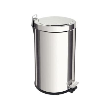 Imagem de Lixeira Inox Tramontina Brasil 12L Com Pedal E Balde Interno Removível 94538112