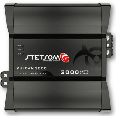 Imagem de Módulo Amplificador Digital Stetsom Vulcan 3000 Watts Rms 1 Canal - 2 Ohms