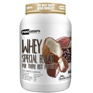 Imagem de Pro Corps Whey Protein 3W Special Flavor Gourmet, 840g (840g, Chocolate com Coco)