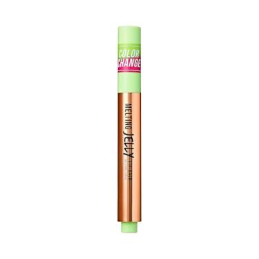 Imagem de KISS NEW YORK Bálsamo labial profissional de geleia derretida, batom hidratante e de alto brilho, longa duração, efeito volumoso, não pegajoso e não bolo, fácil aplicação e cobertura natural (mudança