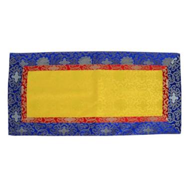 Imagem de YTDJJWLS Toalha de mesa tibetana com buda para decoração Buda Hall toalha de mesa de incenso doméstico