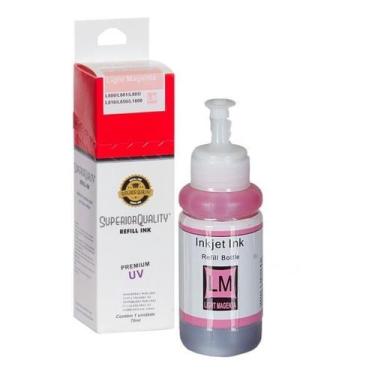 Imagem de Kit 6 Tinta Compatível T673 673 L800 L805 810 L850 L1800 70m - Megaplu