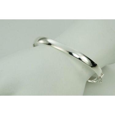 Imagem de Bracelete Liso Feminino De Prata 925 - RD Magazine